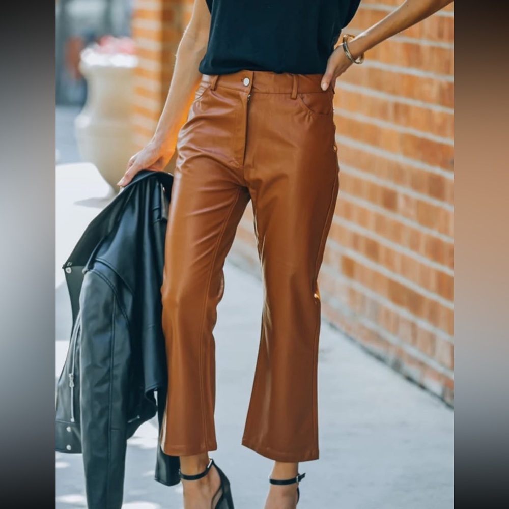 Leather pants (faux)